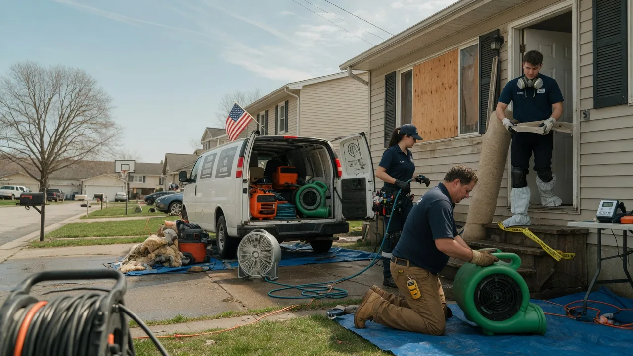 Water Damage Restoration in Aurora, KS near me